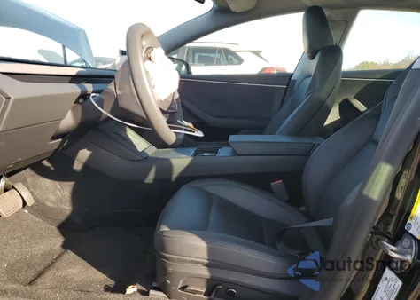 2024 Tesla Model 3 из США, поврежденный, VIN 5YJ3E1EB2RF796845